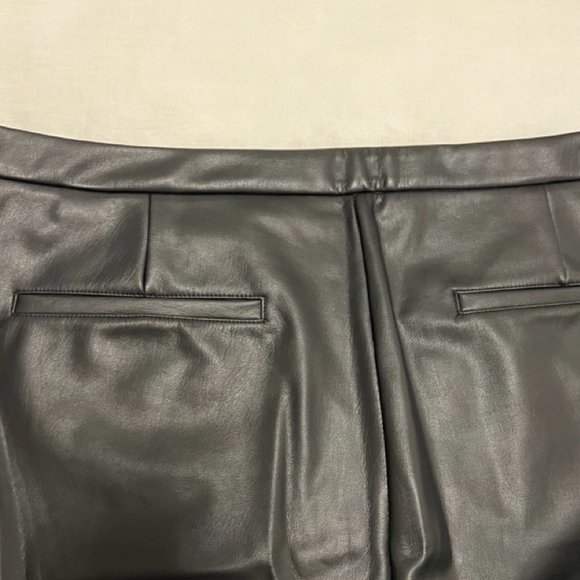 Like New Halogen Faux Leather High Waist Pants Sz 14 - Picture 5 of 5